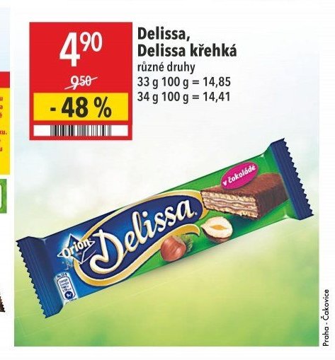 Delissa, Delissa křehká
