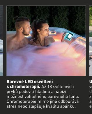 Barevné LED osvětlení s chromoterapií - Mountfield akcniletaky.com