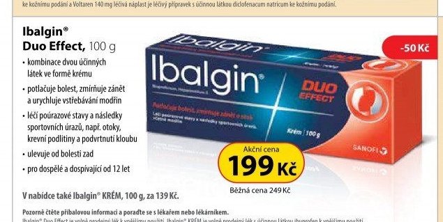 Ibalgin Duo Effect, 100 g