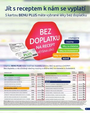 akční leták BENU Lékárna 1.7.2020-31.8.2020