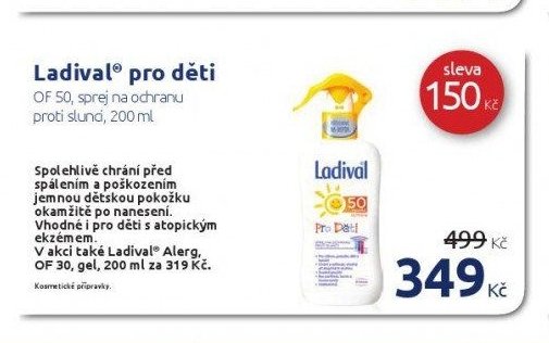 Ladival pro děti
