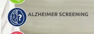 ALZHEIMER SCREENING