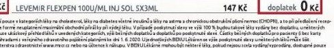LEVEMIR FLEXPEN 100U/ML INJ SOL 5X3ML