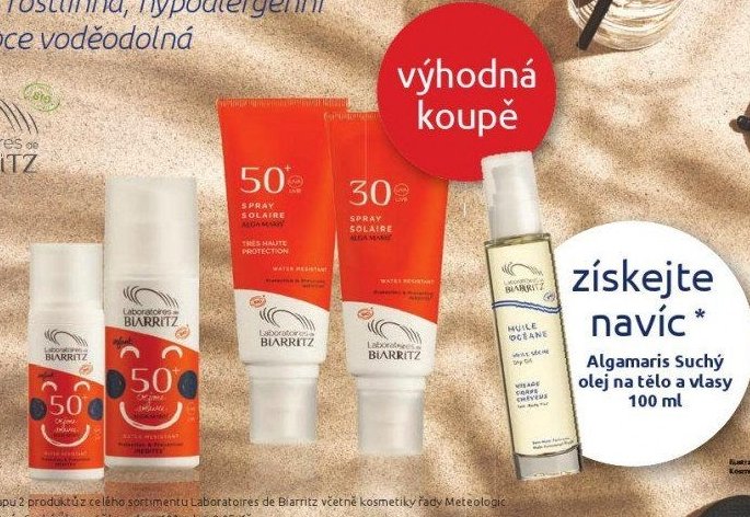 Laboratoires de Biarritz opalovací kosmetika