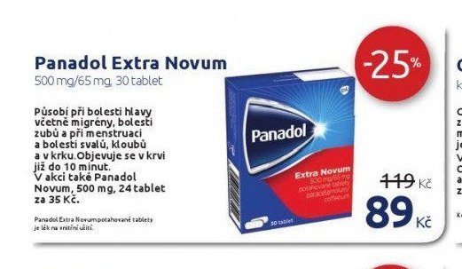 Panadol Extra Novum