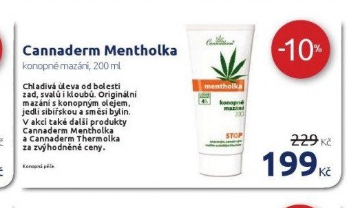 Cannaderm Mentholka