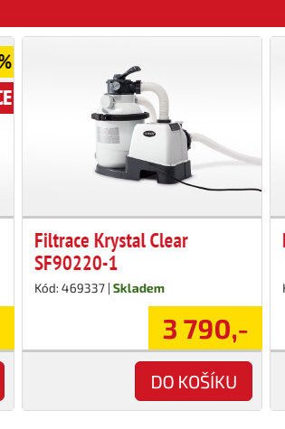 Filtrace Krystal Clear SF90220-1 - UNI HOBBY akcniletaky.com