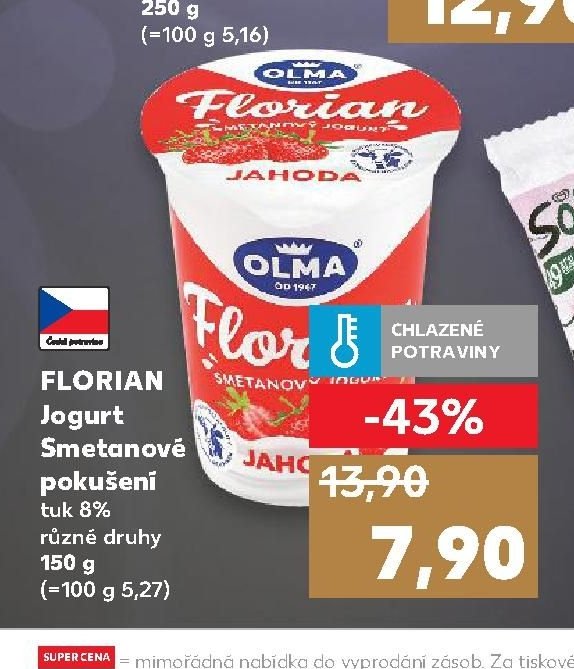 FLORIAN Jogurt Smetanové pokušení