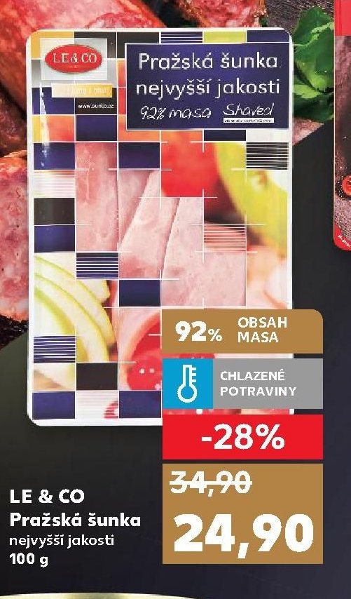 LE & CO Pražská šunka
