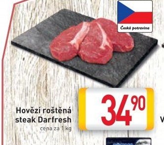 Hovězí roštěná steak Darfresh