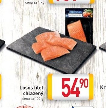 Losos filet chlazený