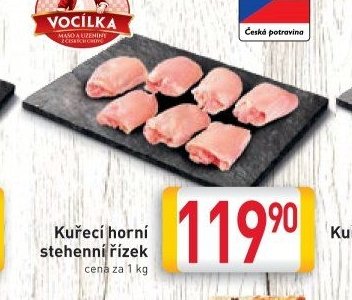 Kuřecí horní stehenní řízek