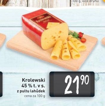Krolewski 45 % t. v s. z pultu lahůdek