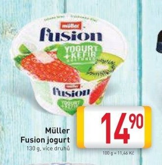 Müller Fusion jogurt