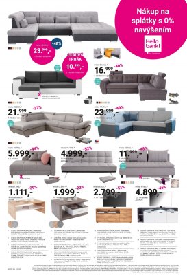 akční leták Möbelix 6.7.2020-19.7.2020