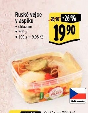 Ruské vejce v aspiku
