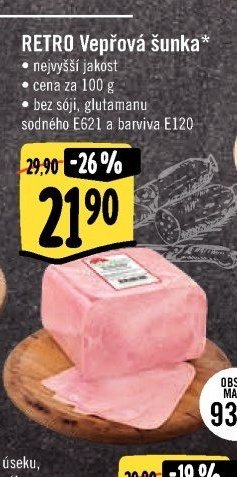 RETRO Vepřová šunka