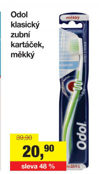 Kartáček na zuby Odol