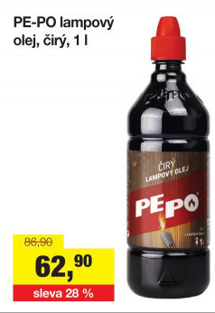Lampový olej Pe-Po