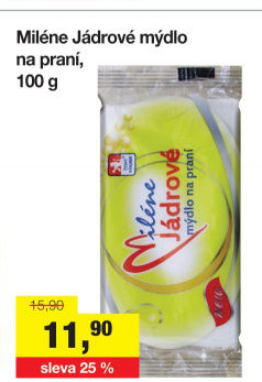 Mýdlo na praní jádrové Miléne