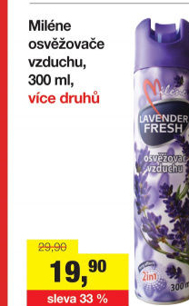 Osvěžovač vzduchu Miléne