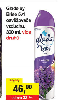 Osvěžovač vzduchu ve spreji Glade by Brise