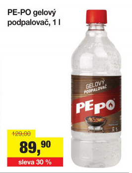 Podpalovač gelový Pe-Po