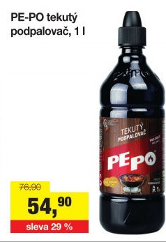 Podpalovač tekutý Pe-Po