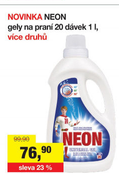 Prací gel Neon