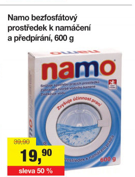 Prací prášek Namo