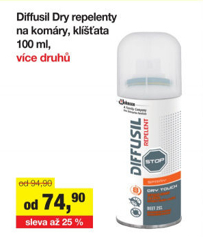 Repelent Dry Diffusil