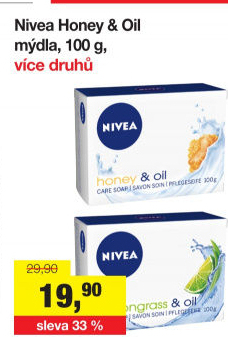 Tuhé mýdlo Nivea