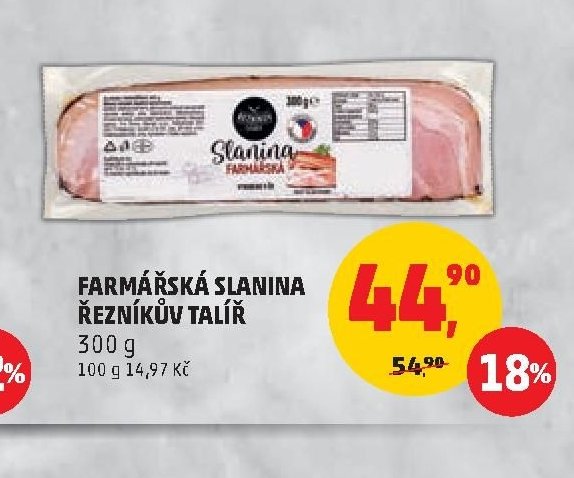 FARMÁŘSKÁ SLANINA ŘEZNÍKŮV TALÍŘ