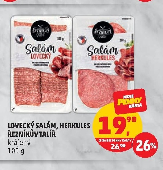 LOVECKÝ SALÁM, HERKULES ŘEZNÍKŮV TALÍŘ