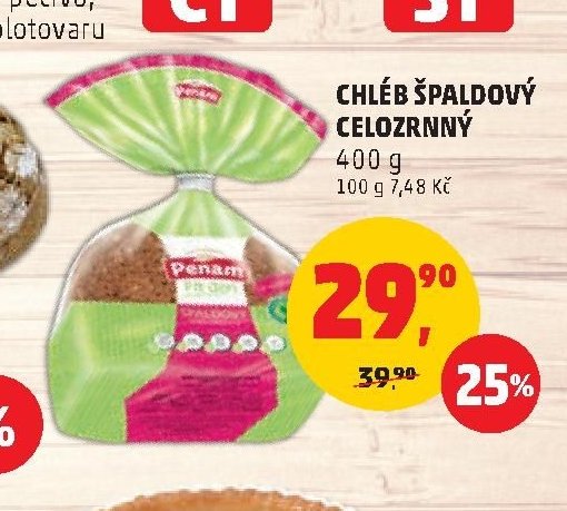 CHLÉB ŠPALDOVÝ CELOZRNNÝ
