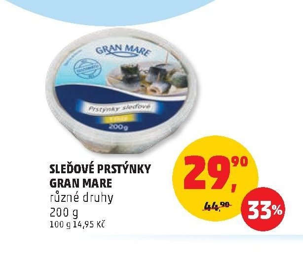 Sleďové prstýnky Gran Mare