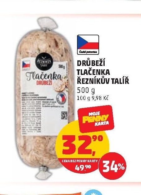 Drůbeží tlačenka Řezníkův talíř