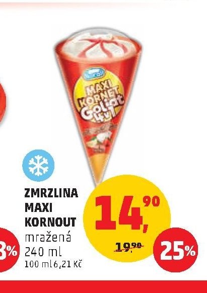 Zmrzlina Maxi Kornout