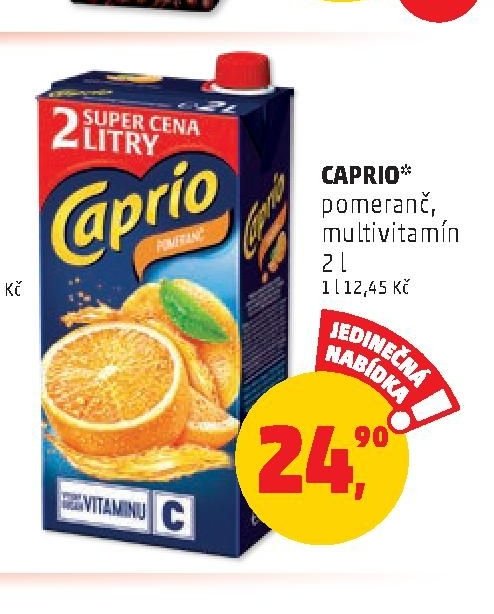 CAPRIO* pomeranč, multivitamín