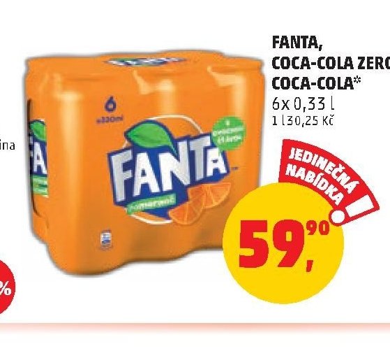 FANTA, COCA-COLA ZERO, COCA-COLA*