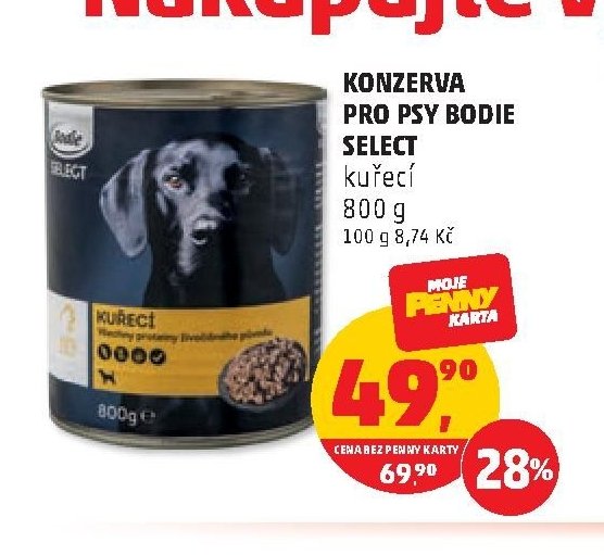 KONZERVA PRO PSY BODIE SELECT