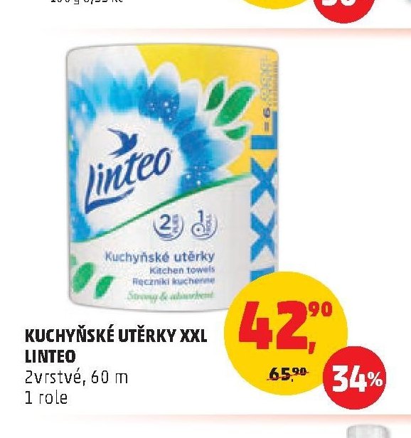 KUCHYŇSKÉ UTĚRKY XXL LINTEO