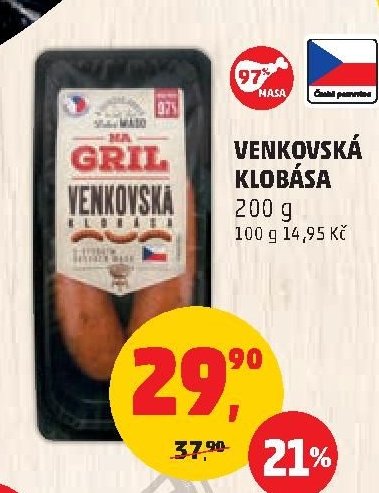 VENKOVSKÁ KLOBÁSA