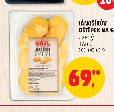 JÁNOŠÍKŮV OŠTĚPEK NA GRIL