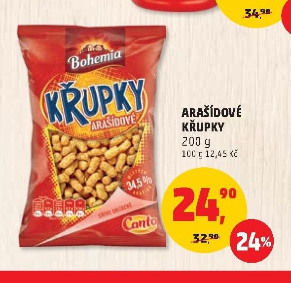 Arašídové křupky 200 g