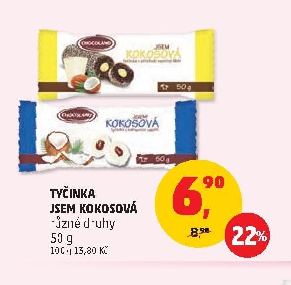 TYČINKA JSEM KOKOSOVÁ
