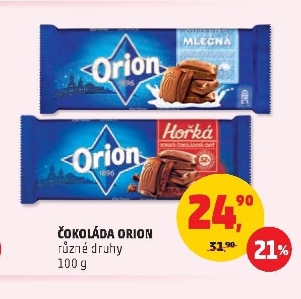 ČOKOLÁDA ORION
