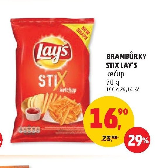 BRAMBŮRKY STIX LAY'S