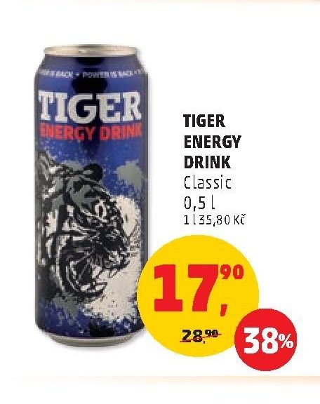 TIGER ENERGY DRINK Classic 0,5 l