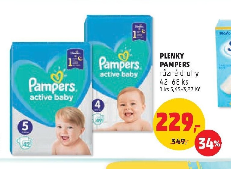 PLENKY PAMPERS 42-68 ks